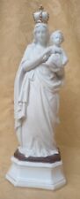 Madonna Bisquitporzellan 32 cm um 1870 Heiligenfigur