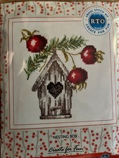 Kreuzstich "Vogelhaus mit