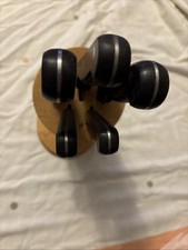 messerblock mit messer TCM Edelstahl Holz Küche Kochen Praktisch Set 5 Messer