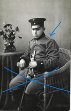 Portrait Deutsch Eylau Westpreussen ( Ilawa ) 1918 - Feldartillerie Rgt. 35