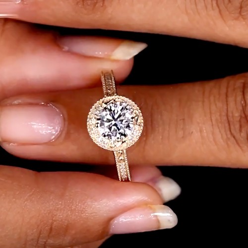 Verlobungsring diamant lab - diamant,