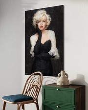 Marilyn Leinwand Bild Wanddeko