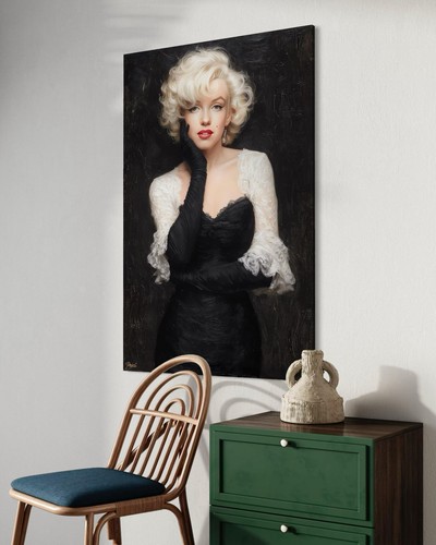 Marilyn leinwand bild wanddeko - leinwand,