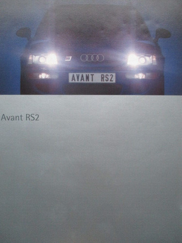 Audi rs2 avant - avant, typ89