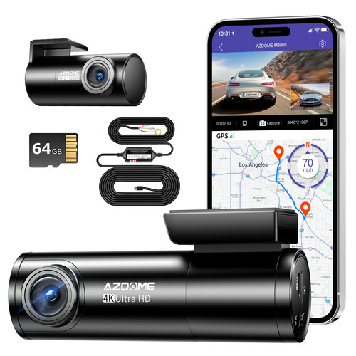 Azdome dual dash cam 5g - azdome,