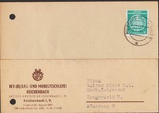 REICHENBACH, Postkarte 1955