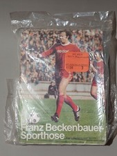 Weiß Adidas Shorts Vintage NEU "Franz Beckenbauer" / Größe 3 / 70er Sporthose