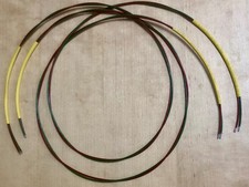 Seidenlackdrähte 0,75qmm 4x1m historische High End Plattenspieler Kabel