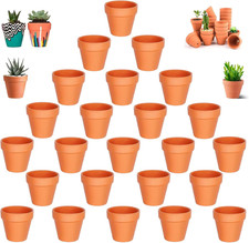 24 Stück Tontöpfe
