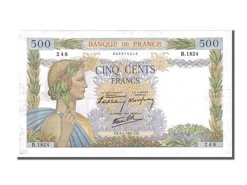 Geldschein frankreich 500 - geldschein,,
