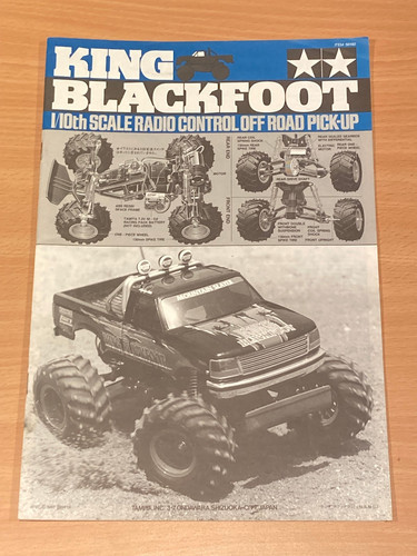 Tamiya king blackfoot - tamiya,