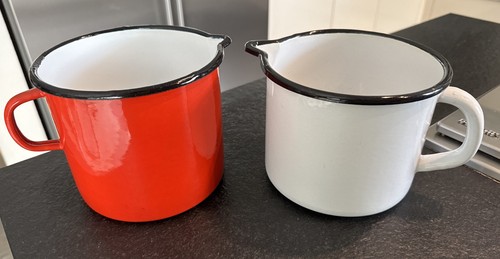 Emaille töpfe milchtopf 2 - emaille,