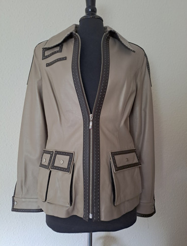 Damen lederjacke kurz - damen,