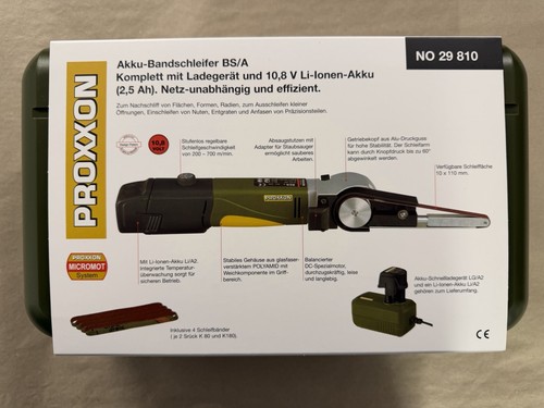 Proxxon bandschleifer a - bandschleifer, bs/a