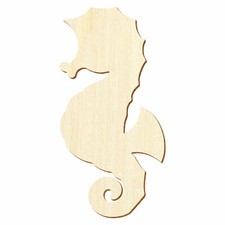 Holz Seepferdchen V2 - Deko