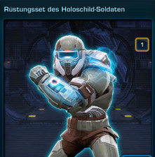 SWTOR-Rüstungsset des Holoschild-Soldaten Server Tulak Hord (Platin - Set)