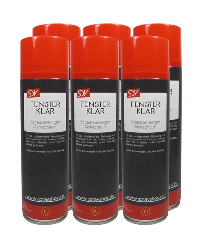 Scheibenreiniger spray - 6x,