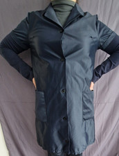 Nylon Dederon kittel schürze Vintage   Apron Gr.  44  --Original 70er Jahre-