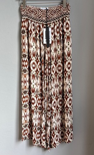 Damen hose palazzo - palazzo, bunt