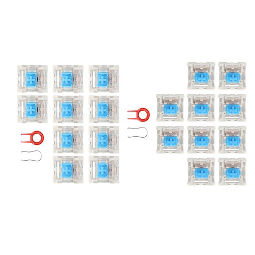 10x keyboard switches blue - 10x,