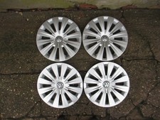 Original Volkswagen Golf VII 5G Radkappen Satz 4-Stück 15 Zoll.5G0601147.