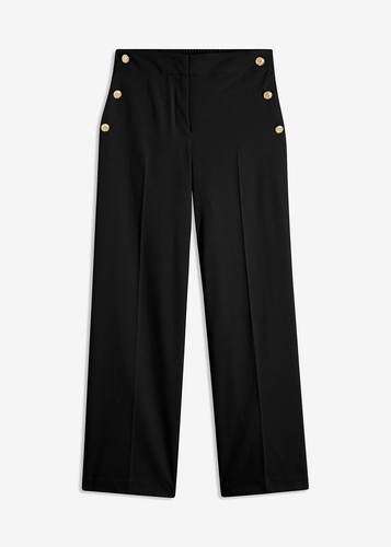 Marlenehose 40 schwarz - marlenehose,