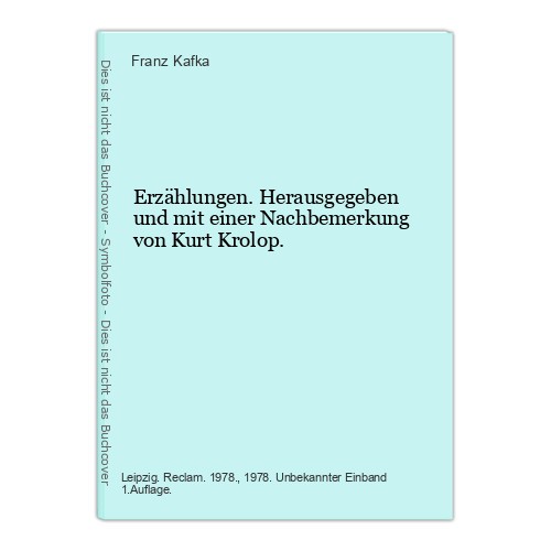 Erzählungen herausgegeben - erzählungen.,