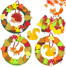 131 Stück Herbst Bastelset