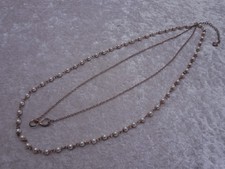 ARhg2W - Pierre Cardin Modeschmuck Design Infinity Halskette - Vintage 