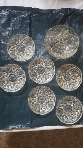 Glasschalen set vintage - glasschalen,