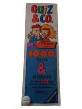 Ravensburger Quiz & Co. 1. Box Quizspiel 1000 Fragen Kinder Lernspiel