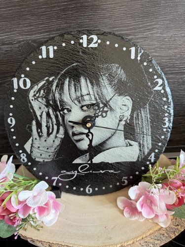 Ayliva wanduhr - ayliva, (schiefer)