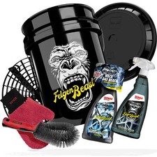 Wascheimer Felgenreinigung Felgenbeast Set SONAX Grit Guard 5 GAL Set 7-teilig