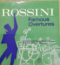ROSSINI OVERTURES SYMPHONY ORCHESTR RADIO GENEVA UK CONCERT HALL 12" LP AM 2204