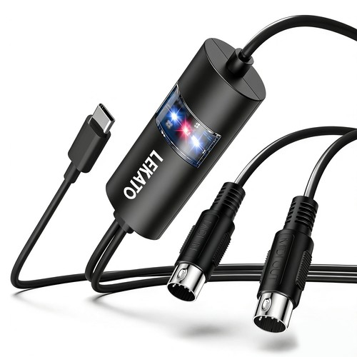 Lekato midi usb interface - zu,