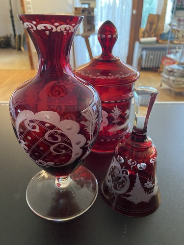 Egermann kristall glas böhmen - egermann,