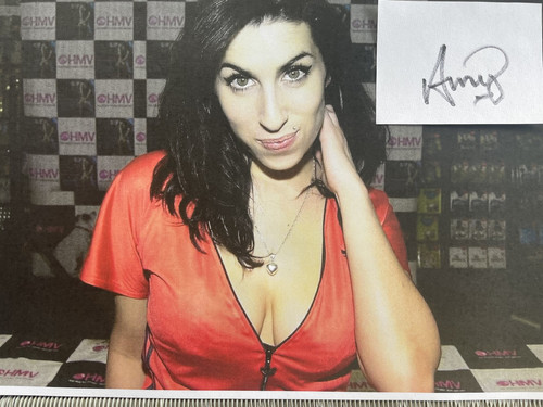 Amy winehouse handsigniert - amy,
