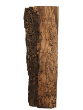 Zebrano Holz für Epoxid rustikal 57x14-22cm x 63-65mm wormy