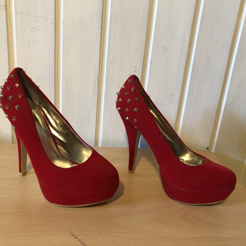 Rote damen high heels - heels, 37