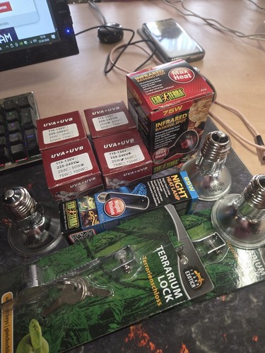 Mega terraristik set lampen - mega,