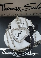 Thomas Sabo Kette & Pave Herz