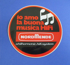 Sticker NORDMENDE HiFi Music