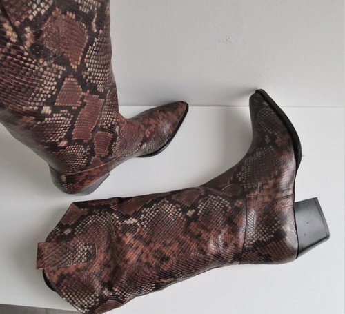Zara stiefel lederstiefel - 🤎,