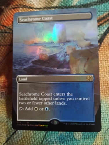 Borderless foil seachrome - borderless,
