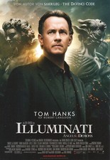 cinema Filmkarte 10x14cm ILLUMINATI (2009) Tom Hanks Ewan McGregor Ron Howard
