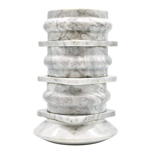 Marmorvase hohe steinvase - marmorvase,