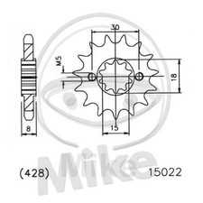 Ritzel 13 Zähne Teilung 428