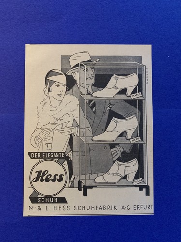 1929 hess schuhe erfurt - 1929,