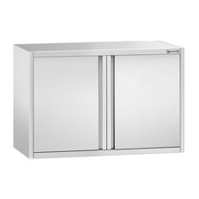 GGM Gastro Edelstahl Wandhängeschrank PREMIUM - 800x400mm - mit Flügeltür -