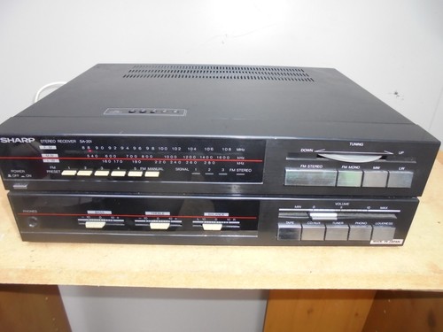 Sharp 201e stereo receiver - sa-201e,